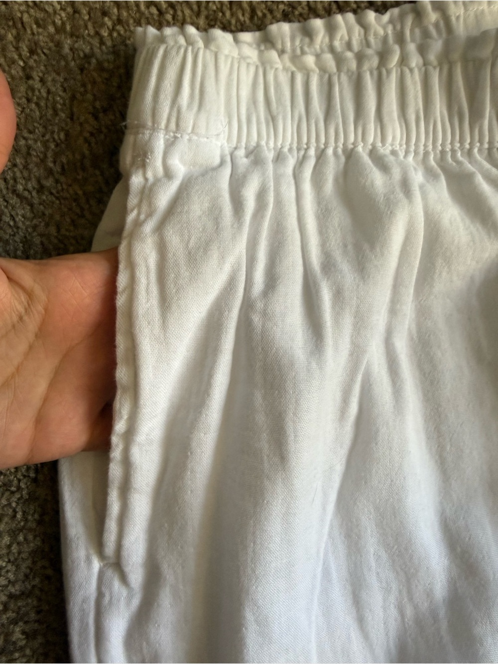 Old Navy Women’s Wide Leg Cotton Pants 🤍 - Picture 4 of 6